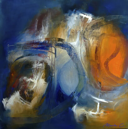 Découverte de soi  - a Paint Artowrk by Marie C